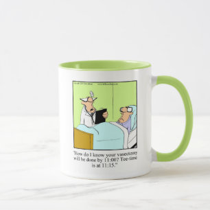 Hilarious Golf Humour Ringer Mug
