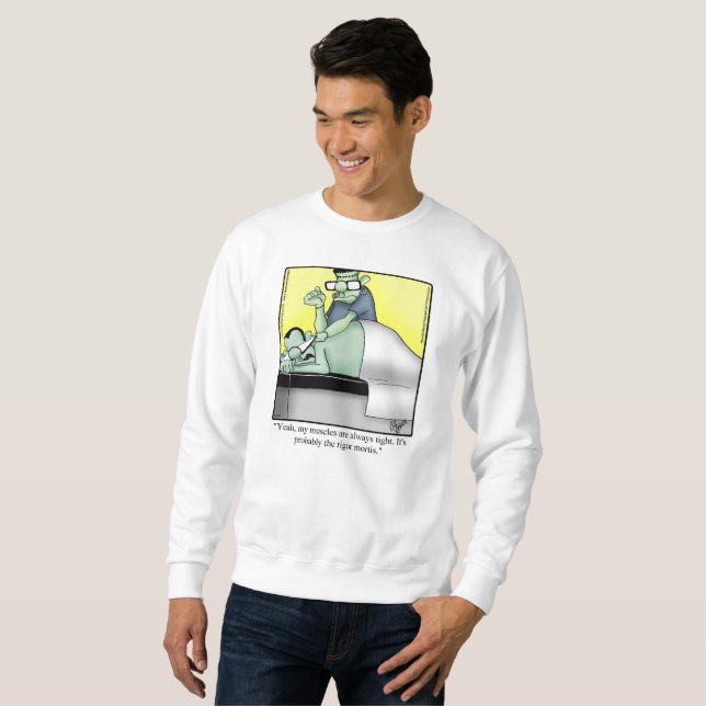 Hilarious Halloween Sweatshirt Humour (Devant entier)