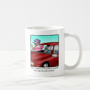 Hilarious Mari voiture Humour Mug cadeau