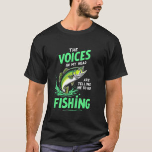 Hilarischer Angelzwang Freude T-Shirt