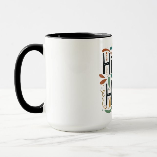 Hilarität bei hohen Hürden Tasse (Links)