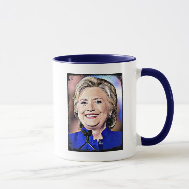 Hilary Clinton Memorabilia Keepake Tasse (Rechts)