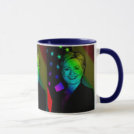 Hilary Clinton Memorabilia Keepsaké café Mug