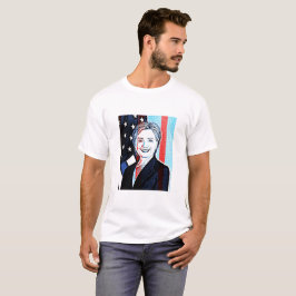 Hilary Clinton Memorabilia Shirt für digitale Kuns