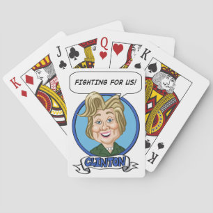 Hilary Clinton Wahl 2016 Spielkarten