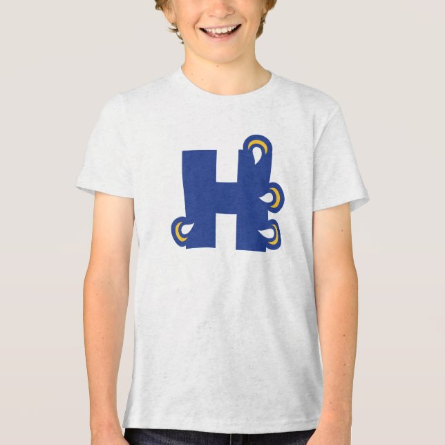 Hilbert College H Tri-Blend Shirt (Vorderseite)