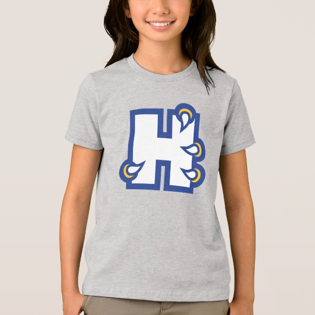 Hilbert College H Tri-Blend Shirt (Vorderseite)