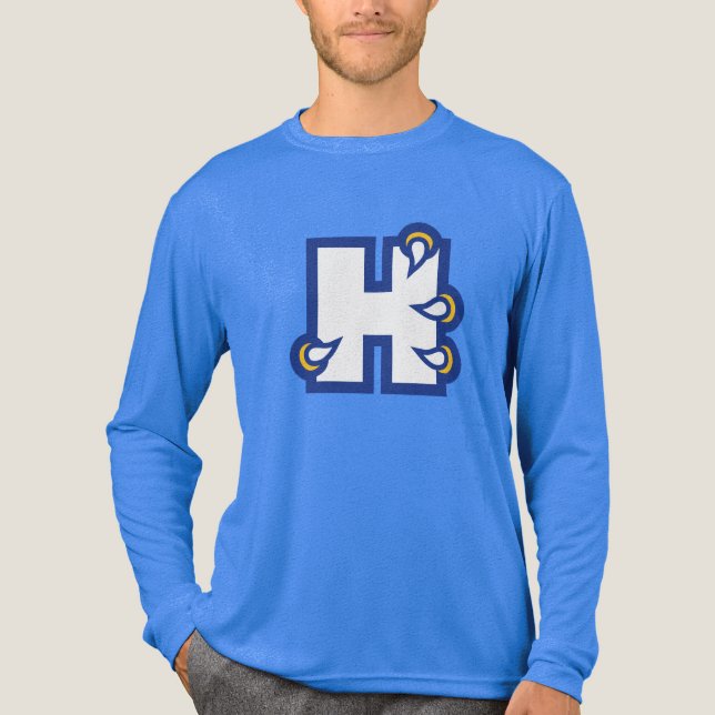 Hilbert College H Tri-Blend Shirt (Vorderseite)