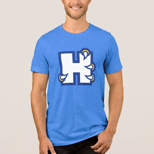 Hilbert College H Tri-Blend Shirt (Vorderseite)