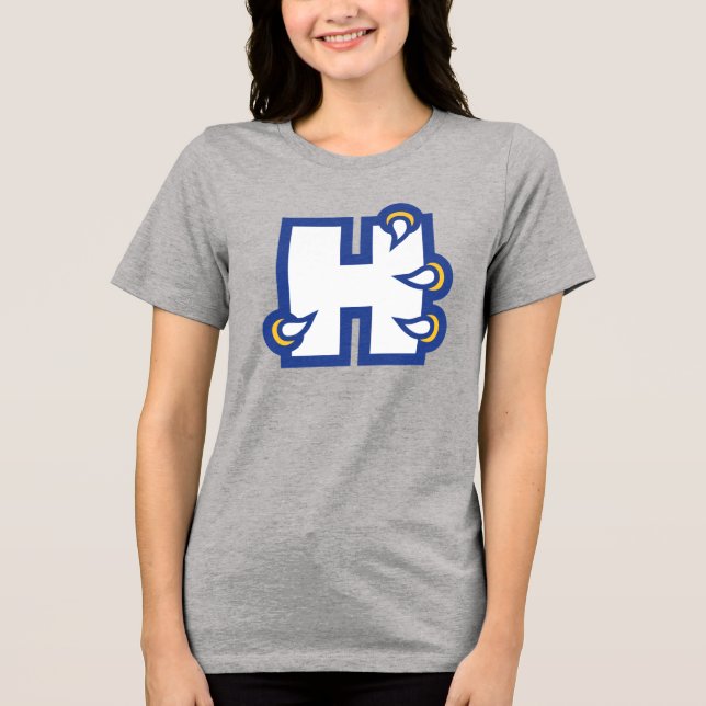 Hilbert College H Tri-Blend Shirt (Vorderseite)
