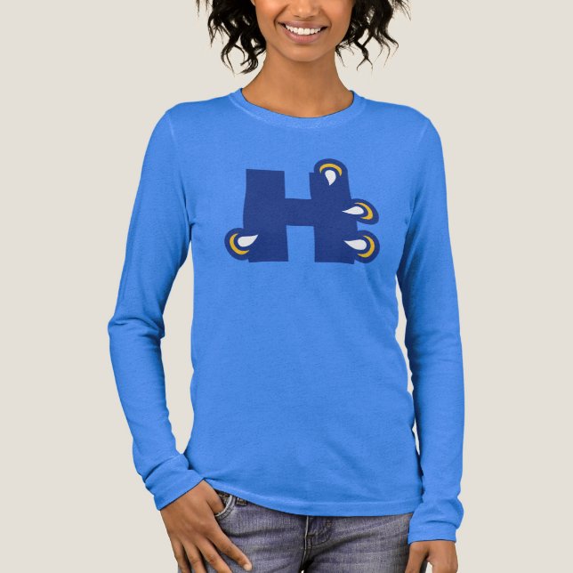 Hilbert College H Tri-Blend Shirt (Vorderseite)