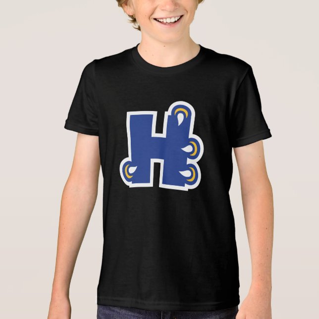 Hilbert College H Tri-Blend Shirt (Vorderseite)