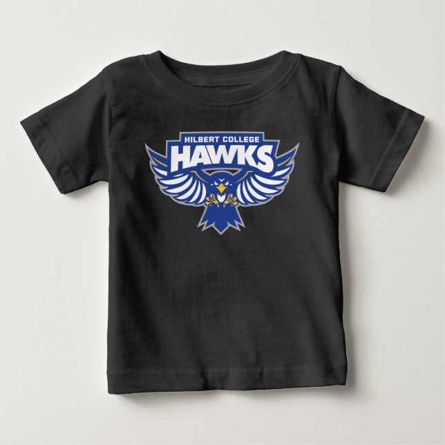 Hilbert College Hawks Baby T-shirt (Vorderseite)