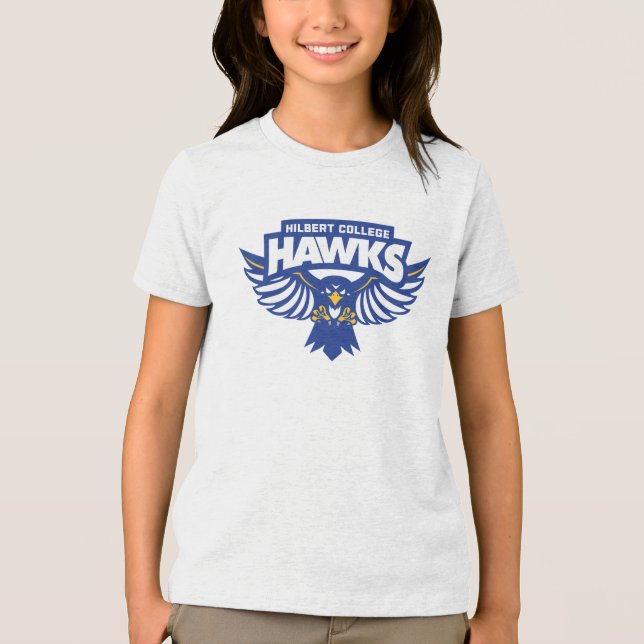 Hilbert College Hawks Tri-Blend Shirt (Vorderseite)