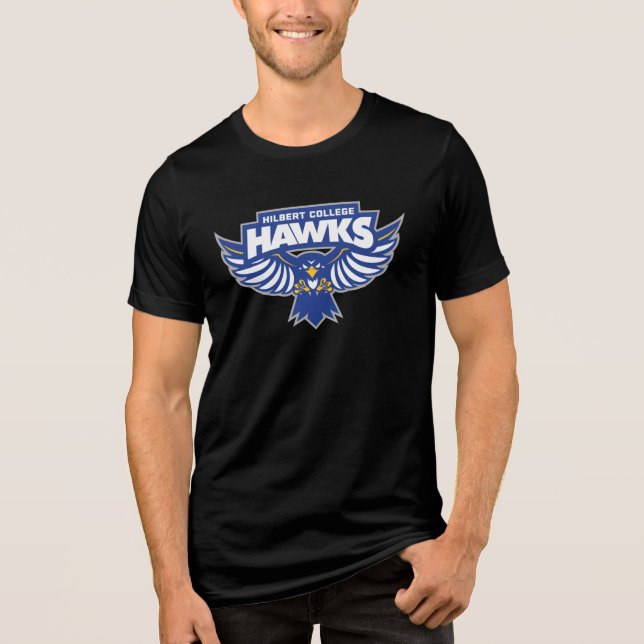 Hilbert College Hawks Tri-Blend Shirt (Vorderseite)