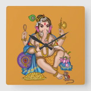 Hild Ganesha Wanduhr