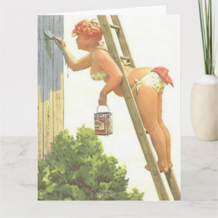 HILDA CURVY BIG BOTTOMOMÉ SUR LES CARTES DE SALUT 