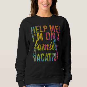Hilf mir, auf einem Familienurlaub am Strand von O Sweatshirt
