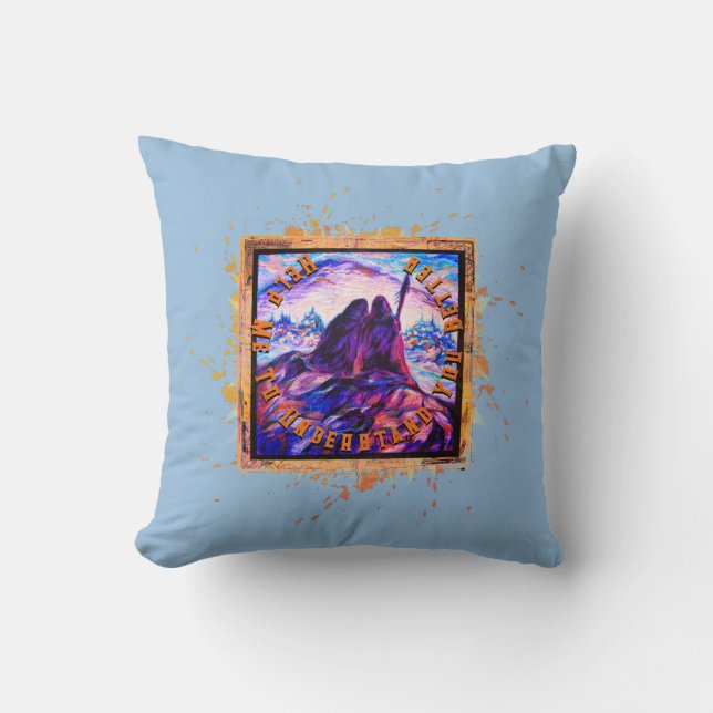 Hilf mir, dir besseren mystischen T - Shirt zu ver Kissen (Vorderseite)