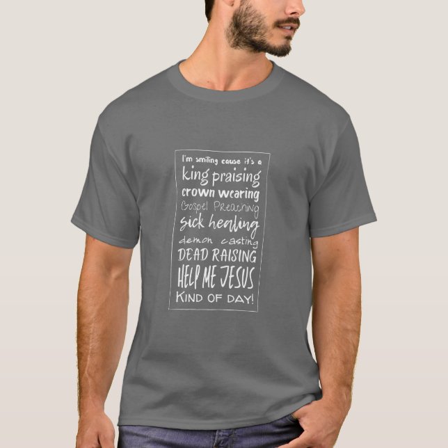 Hilf mir Jesus T - Shirt (Vorderseite)