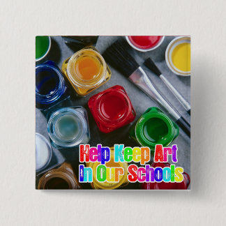 Hilfe behalten Kunst in unseren Schulen! Button