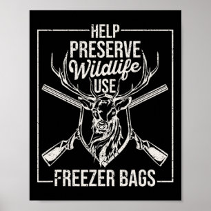 Hilfe bei der Erhaltung der wild lebenden Tierarte Poster