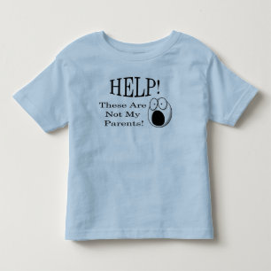 Hilfe! Das sind nicht meine Eltern! Kleinkind T-shirt