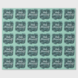 Hilfe dich selbst geschenkpapier