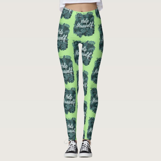 Hilfe dich selbst leggings (Vorderseite)