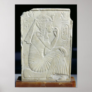 Hilfe, die Ramesses II als Kind darstellt Poster