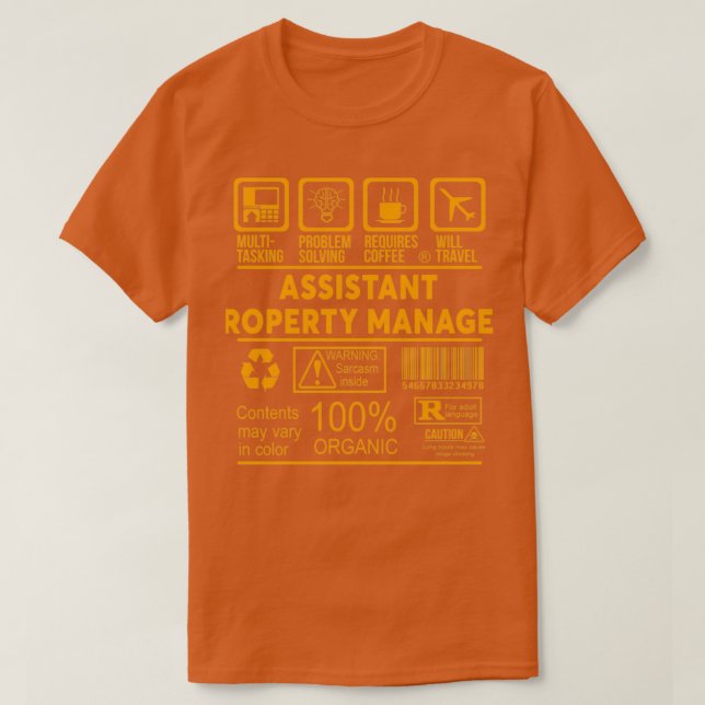 HILFE-EIGENMANAGER NICE DESIGN 2017 1 T-Shirt (Design vorne)