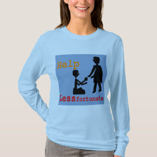 Hilfe; ess Fortune on Blue T - Shirt for Female
