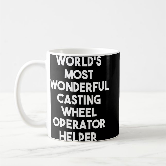 Hilfe für den weltweit schönsten Gussradbetreiber Kaffeetasse (Links)