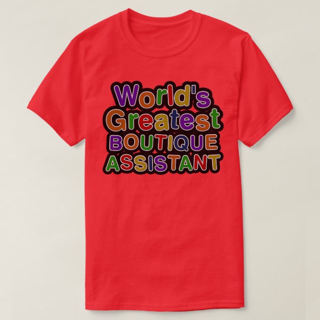 HILFE für die Beste BOUTIQUE der Welt27 T-Shirt (Design vorne)