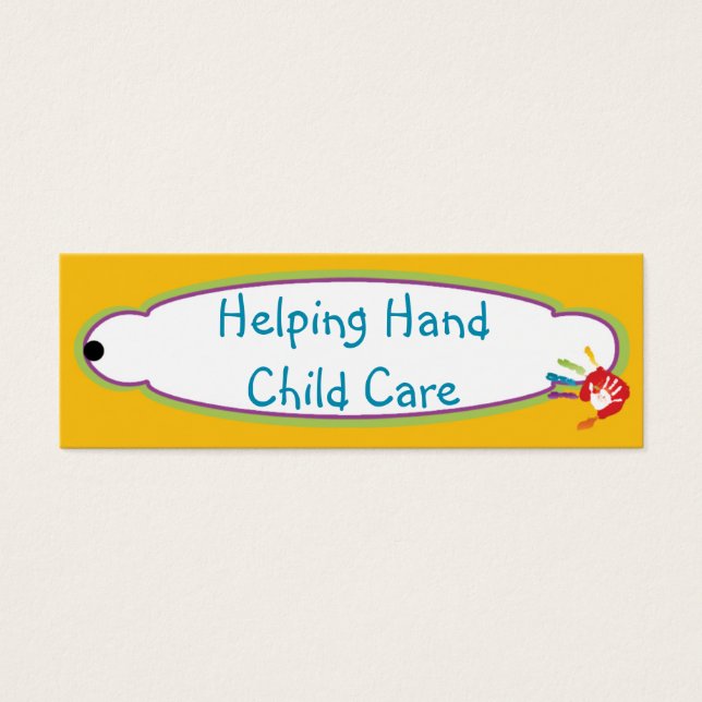 Hilfe für die Hand-Kind-Pflege (Vorderseite)