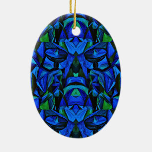 Hilfe für Hand, Liebe und Einheit_ Keramik Ornament