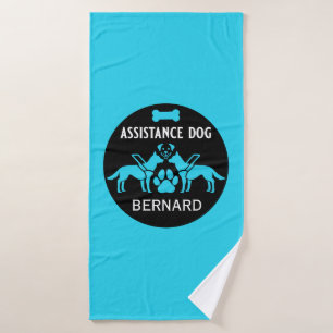 Hilfe für Hunde Geschenke Badehandtuch