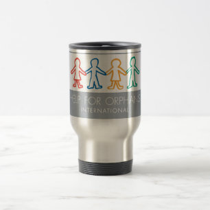 Hilfe für Waisen-rostfreier Stahl-Reise-Tasse Reisebecher