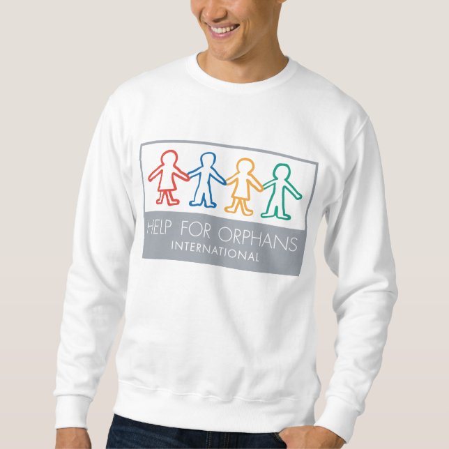Hilfe für Waisen-Sweatshirt Sweatshirt (Vorderseite)