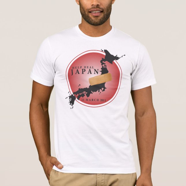 HILFE HEILEN JAPAN #4 T-Shirt (Vorderseite)