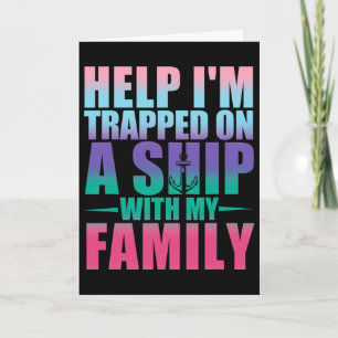 Hilfe, ich bin mit meiner Familie auf einem Schiff Karte