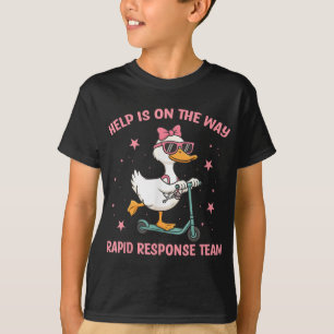 Hilfe ist auf dem Weg zur Krankenpflege durch Sofo T-Shirt