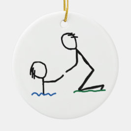 Hilfe Keramik Ornament