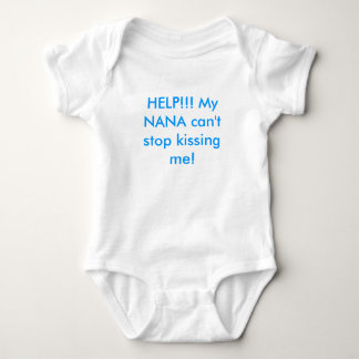 HILFE!!! Meine NANA kann nicht mich, zu küssen Baby Strampler
