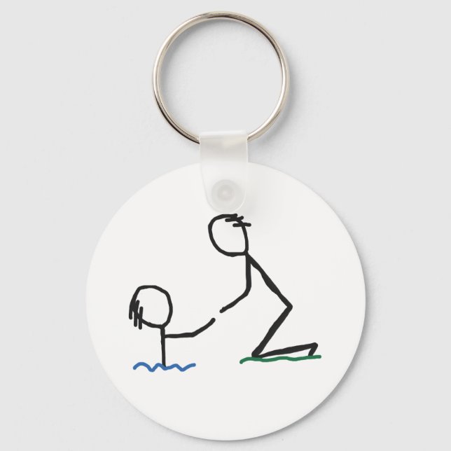 Hilfe Schlüsselanhänger (Vorderseite)