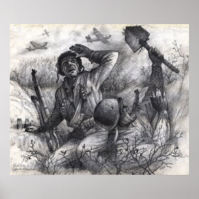 Hilfe von P-47s Poster (Vorne)