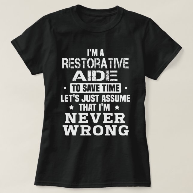 Hilfe zur Wiederherstellung T-Shirt (Design vorne)