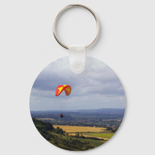 Hilflos auf dem Wind Schlüsselanhänger