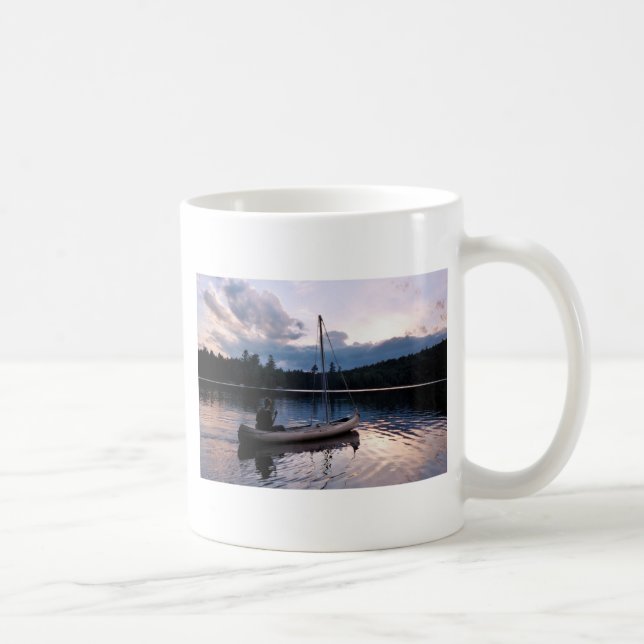 Hilflos im Gedanken Kaffeetasse (Rechts)
