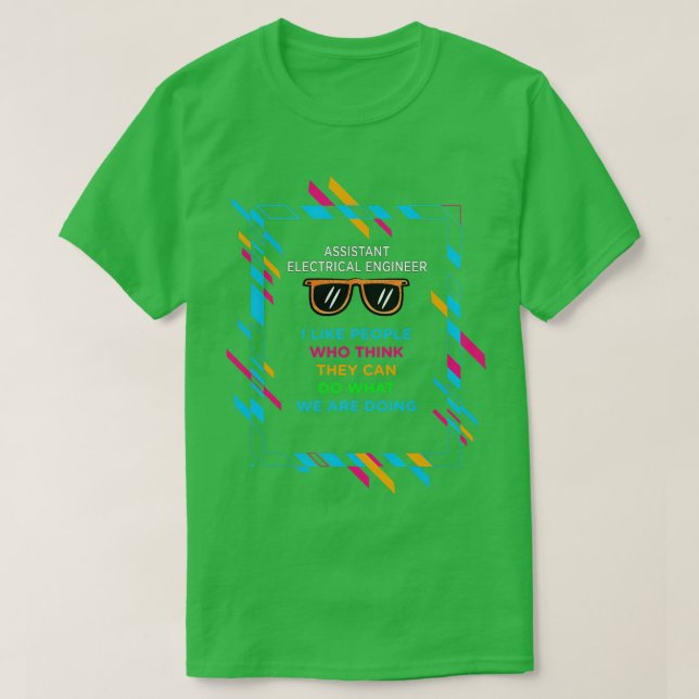 HILFSELEKTRISCHER ANTRIEB T-Shirt (Design vorne)